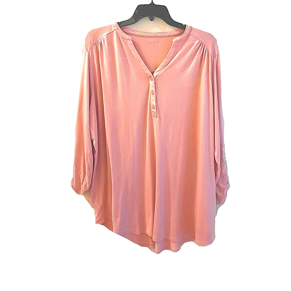 Loft Mauve Top